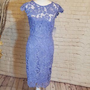 Paper Dolls  Blue Cap Sleeves Dress Size 8